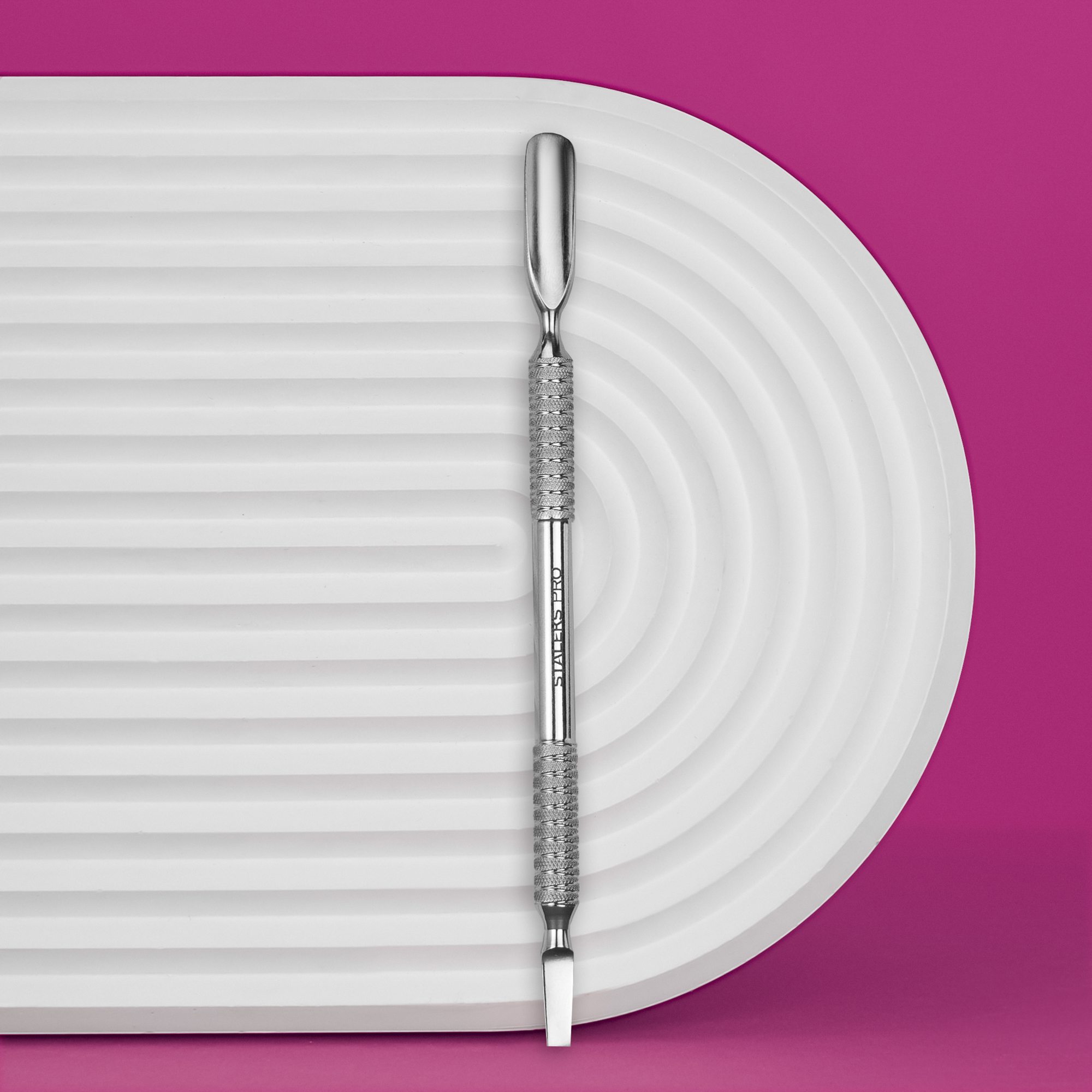 PE-30/5 Лопатка маникюрная EXPERT 30 TYPE 5 (скругленный пушер+широкая лопасть)