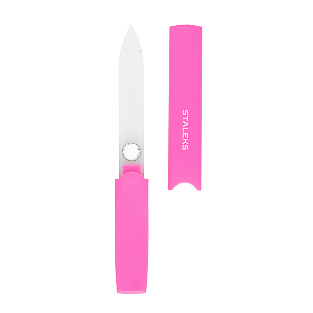 FBC-13-128 Пилка стеклянная в пластиковом футляре BEAUTY & CARE 13 128 мм