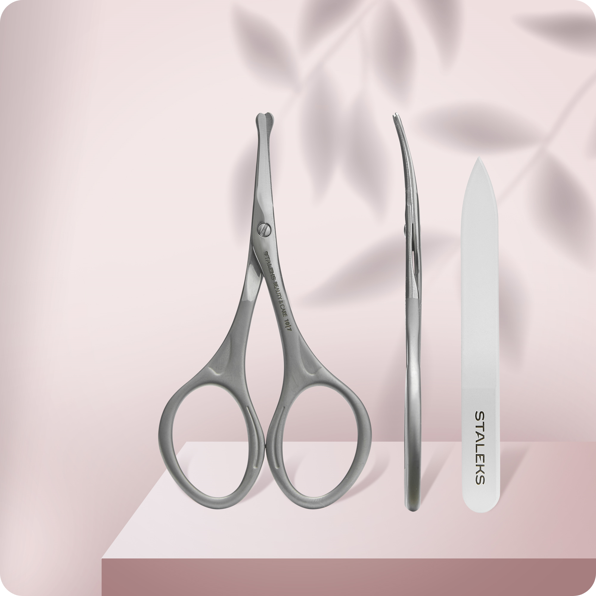 Купите Staleks SBC-10/7 Набор ножницы детские матовые + пилка BEAUTY & CARE 10 TYPE 7