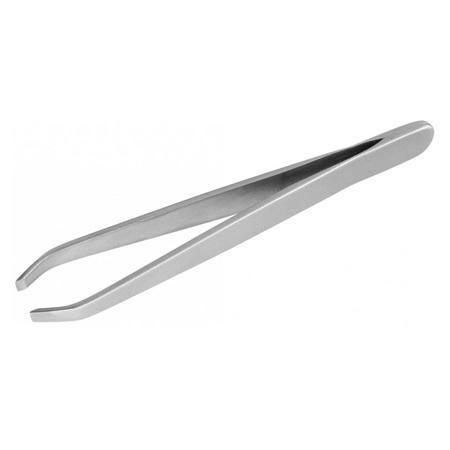 HT-11/1 Пинцет для бровей (большой прямой) HITOMI