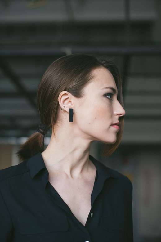 Серьги Natura-1/2