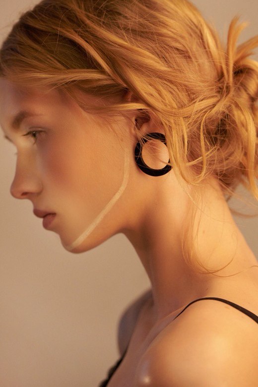 Серьги Natura-ο (омикрон) L