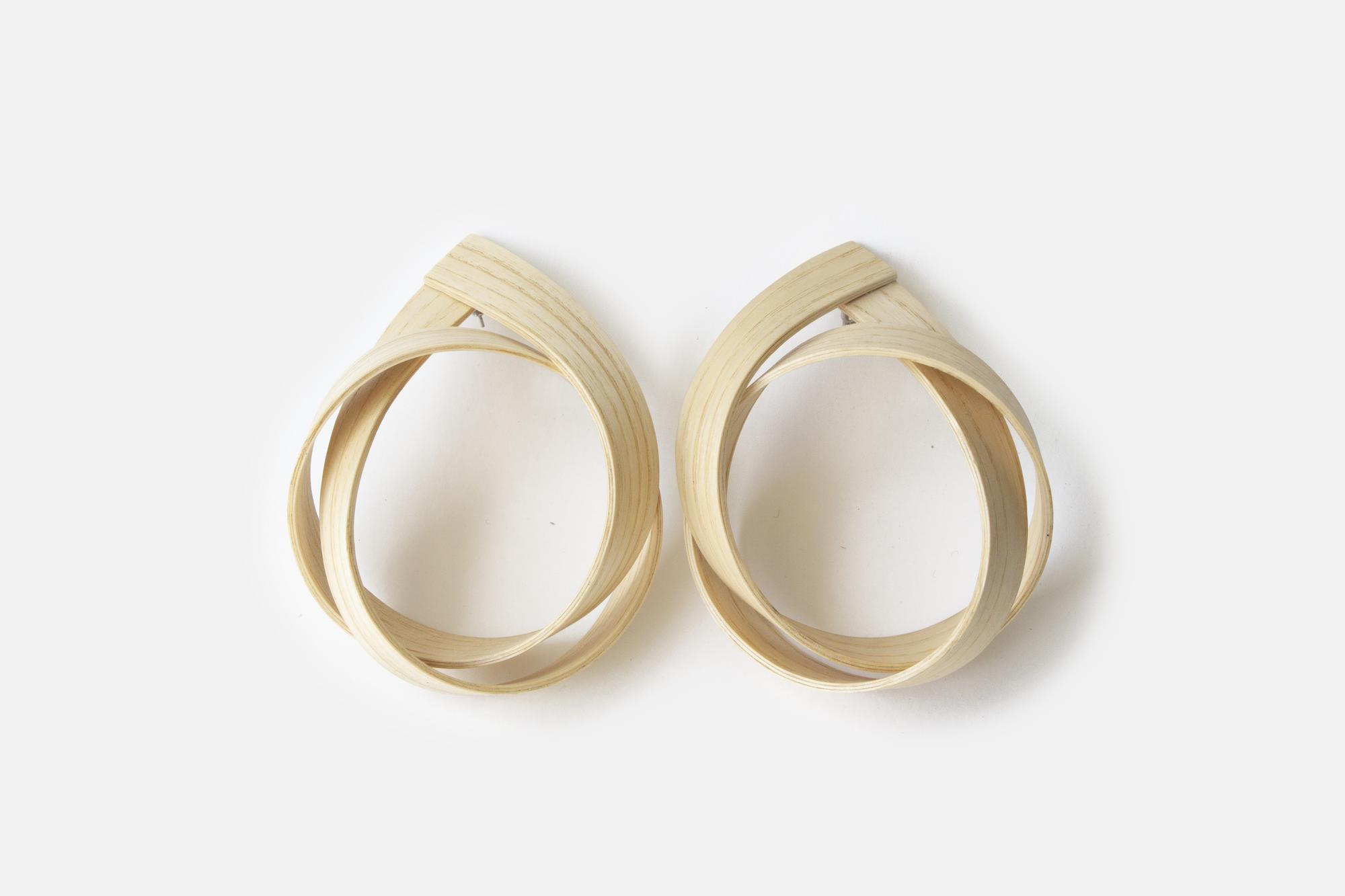 Серьги Gutta-Percha 2 ясень