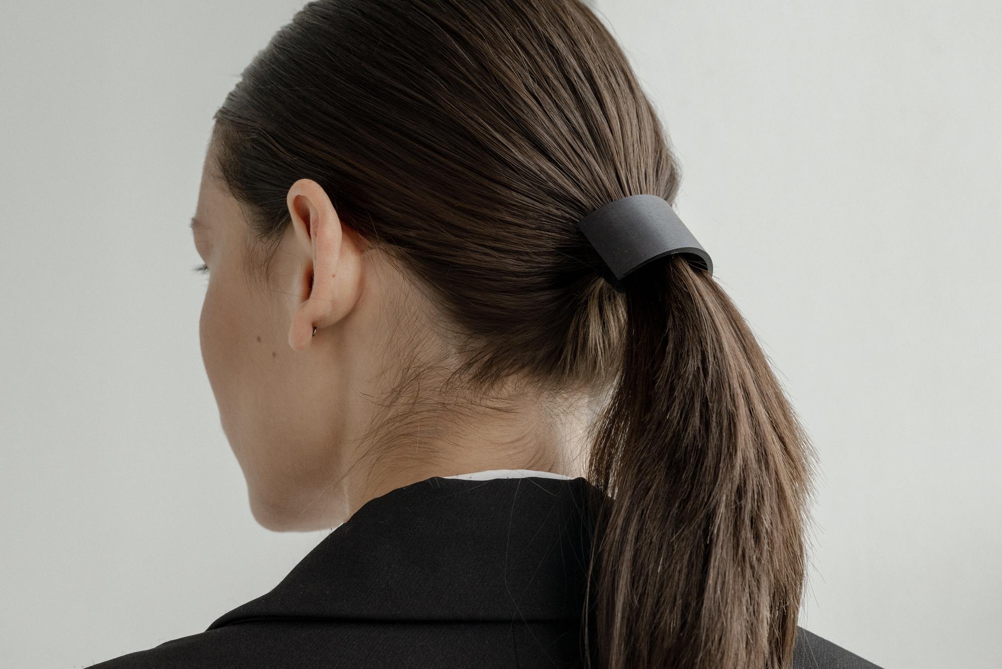 Резинка для волос Natura-U береза черная