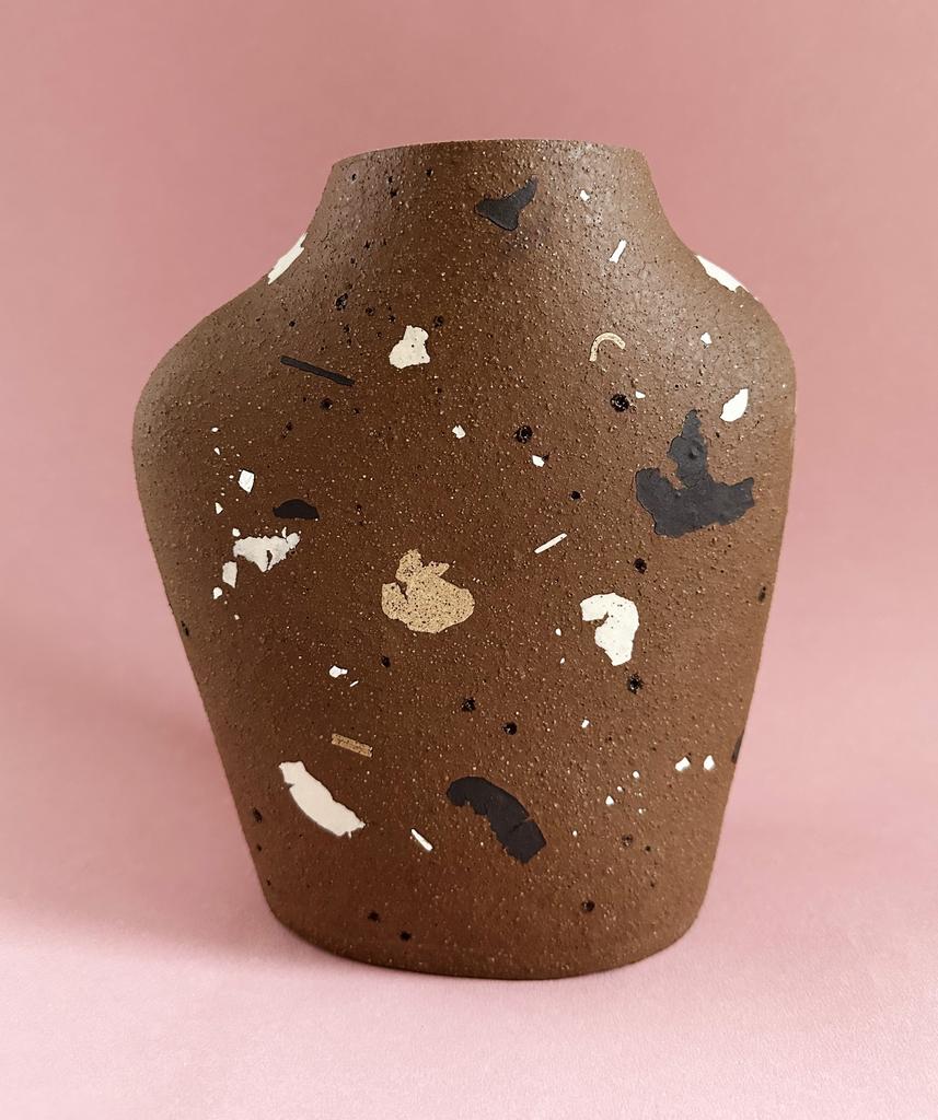 Ваза Chips Brown 24 cм