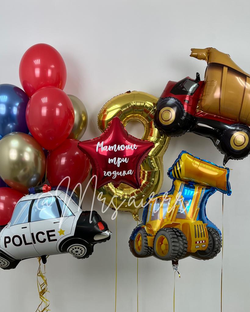 Набор для мальчика с машинками