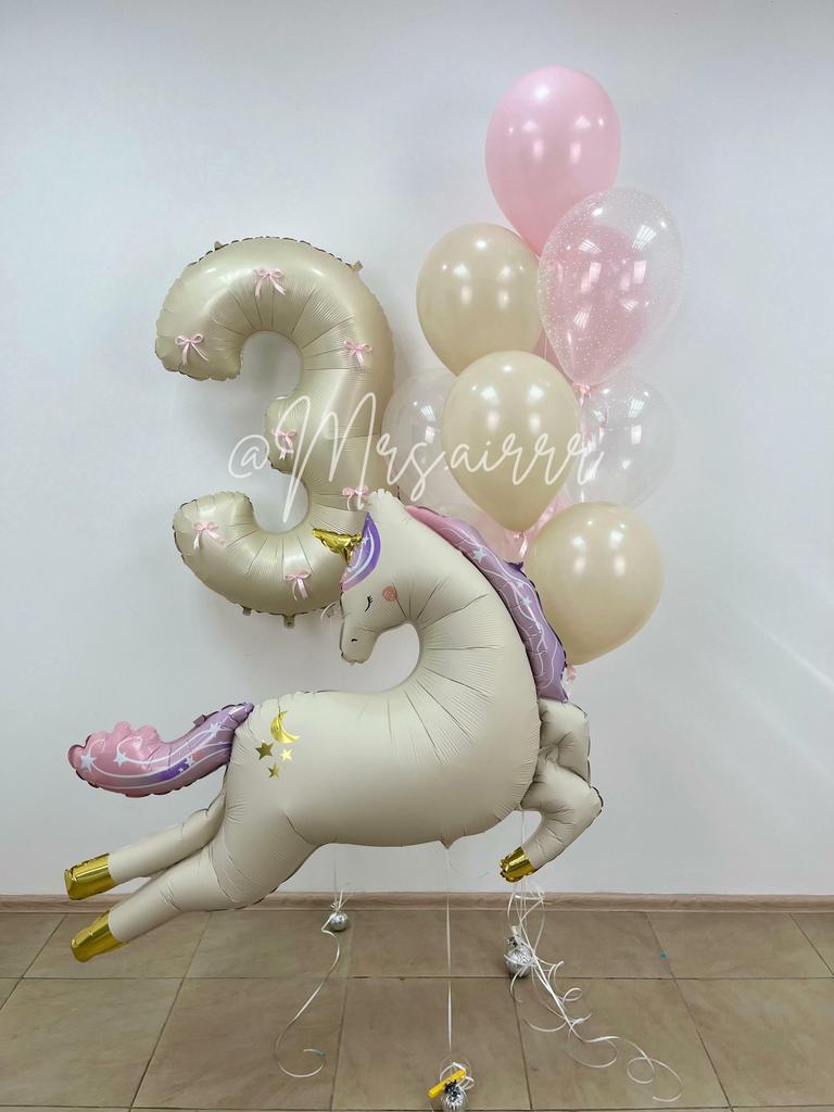 Набор «Волшебный единорог с бантиками»