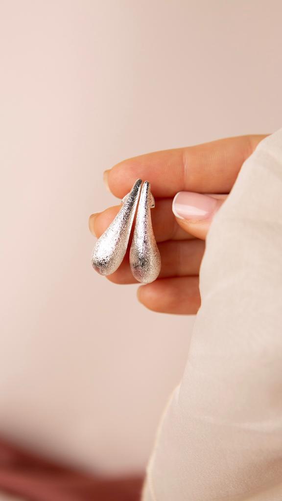 Серьги "RAIN" silver