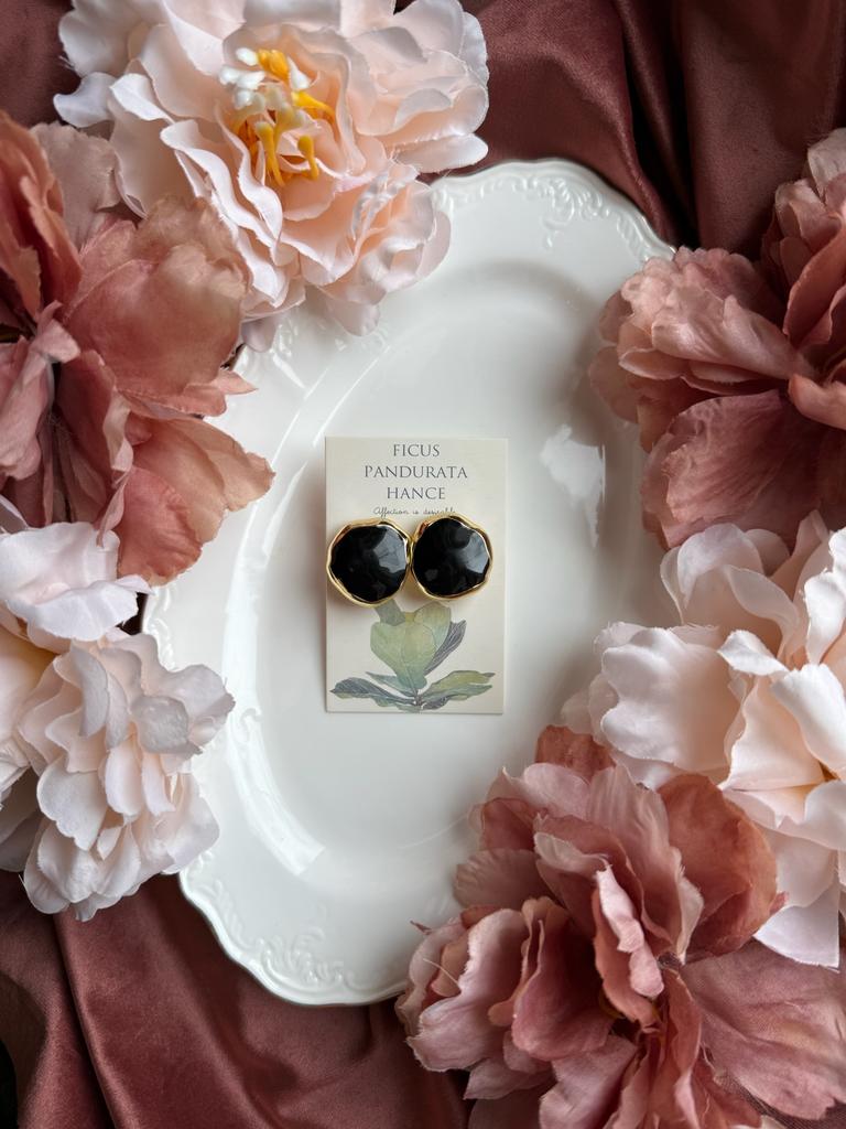 Серьги "OLIVE" black