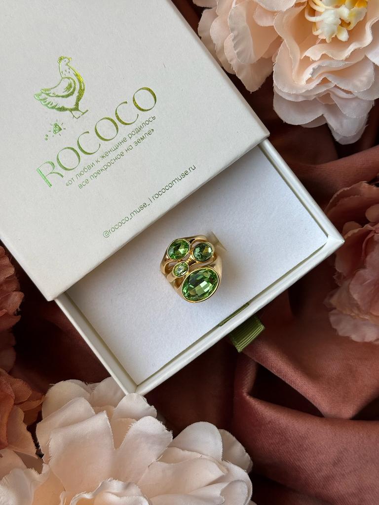 Кольцо "FOREST" gold
