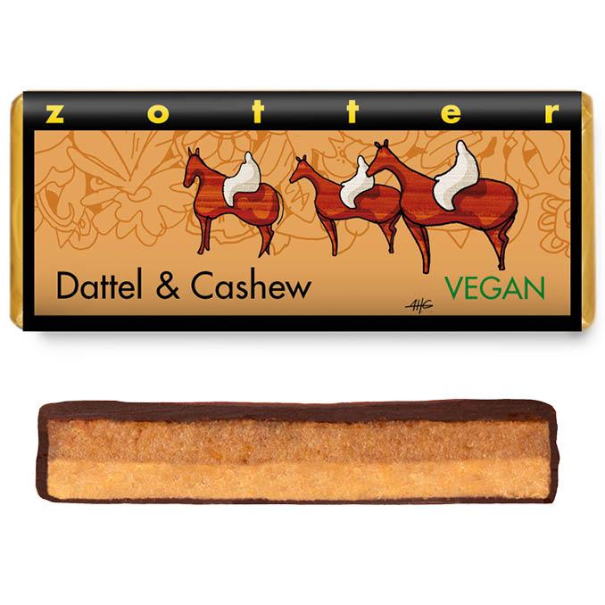 Шоколадный батончик Date & Cashew, 70 г