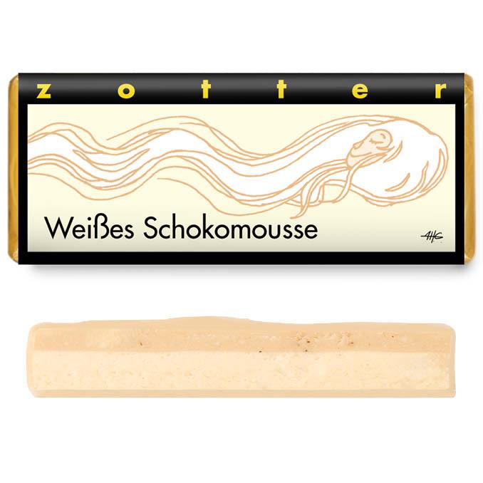 Шоколадный батончик White Chocolate Mousse, 70 г