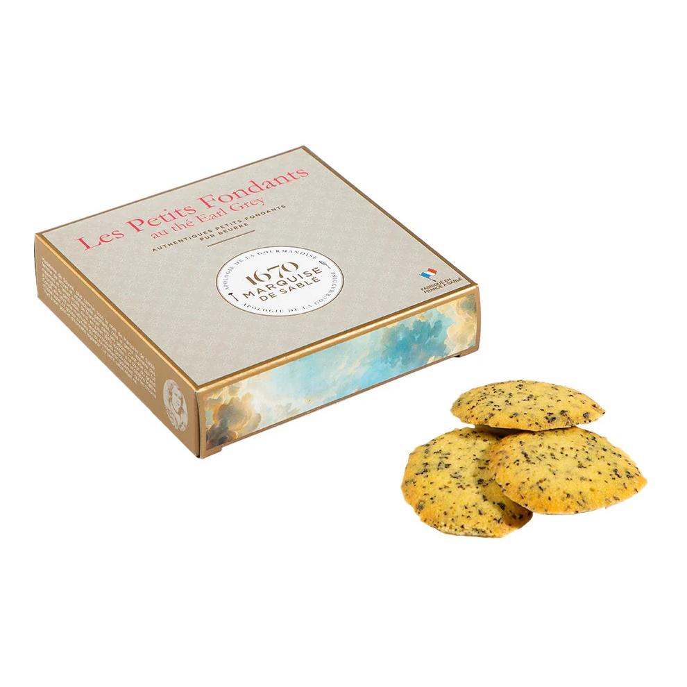 Мягкое печенье Les Petits Fondants с чаем с бергамотом, 80 г