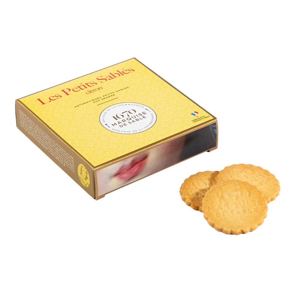 Песочное печенье Les Petits Sables с лимоном, 100 г