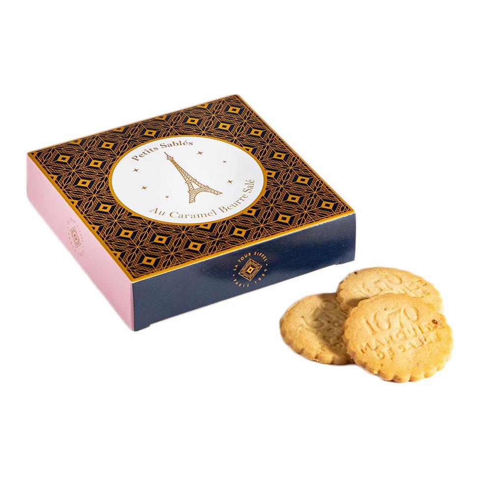 Песочное печенье Les Petits Sables с соленой карамелью, 100 г