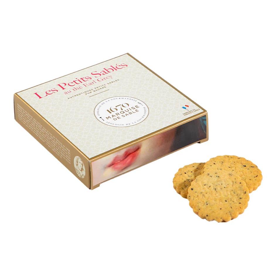 Песочное печенье Les Petits Sables с чаем с бергамотом, 100 г