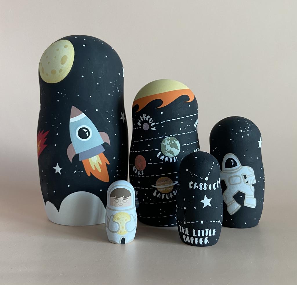 Набор матрешек КОСМОС
