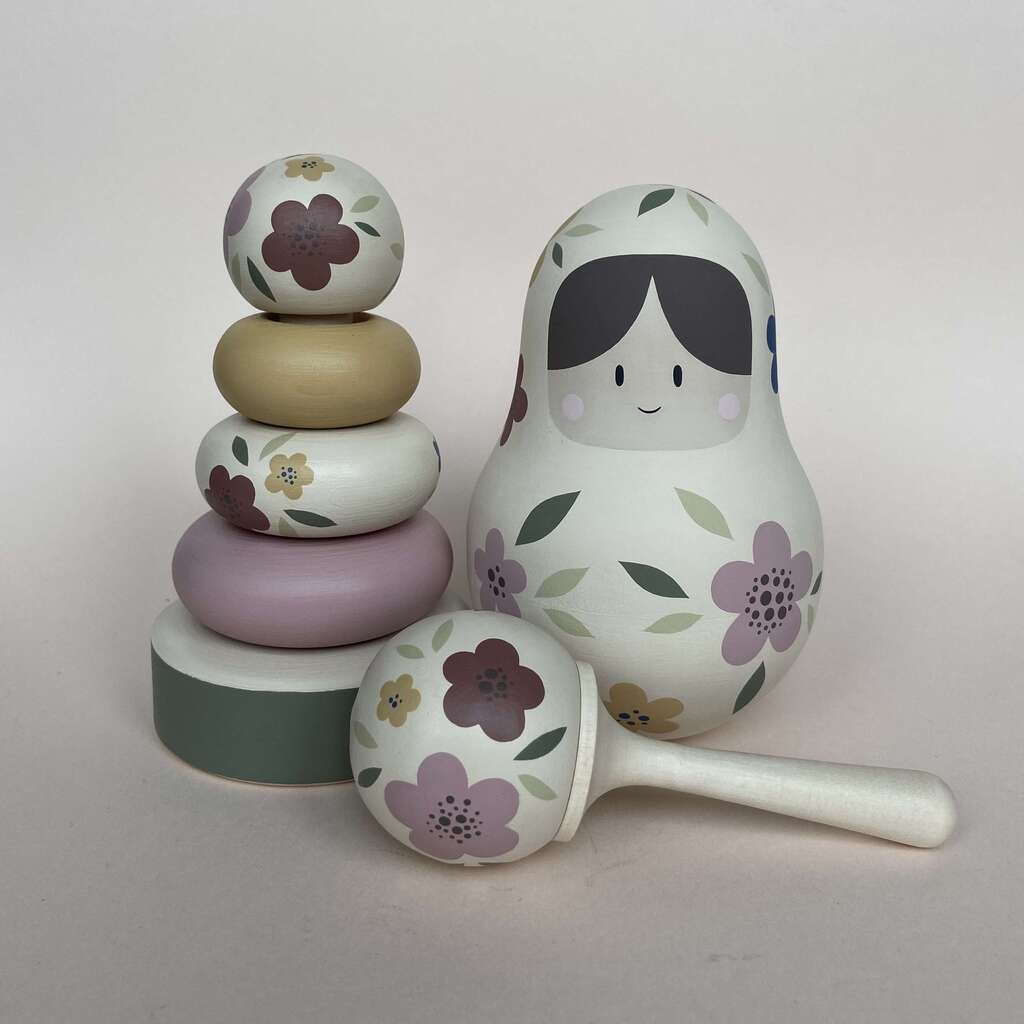 Набор игрушек ВАНИЛЬНЫЙ ЦВЕТ