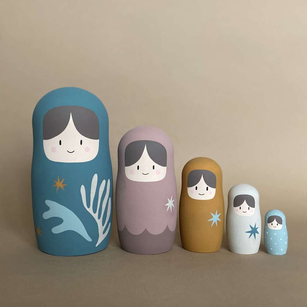 Набор матрешек КАЛЕЙДОСКОП