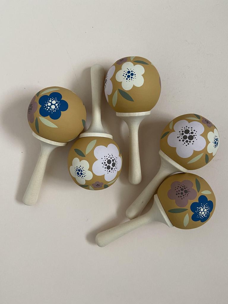 Погремушка  АБРИКОСОВЫЙ ЦВЕТ