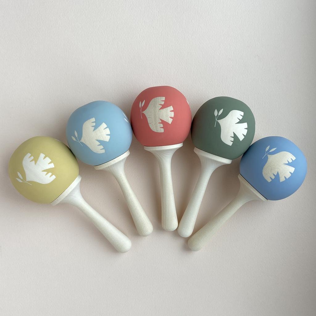 Погремушка ПТИЧКА РЕТРО