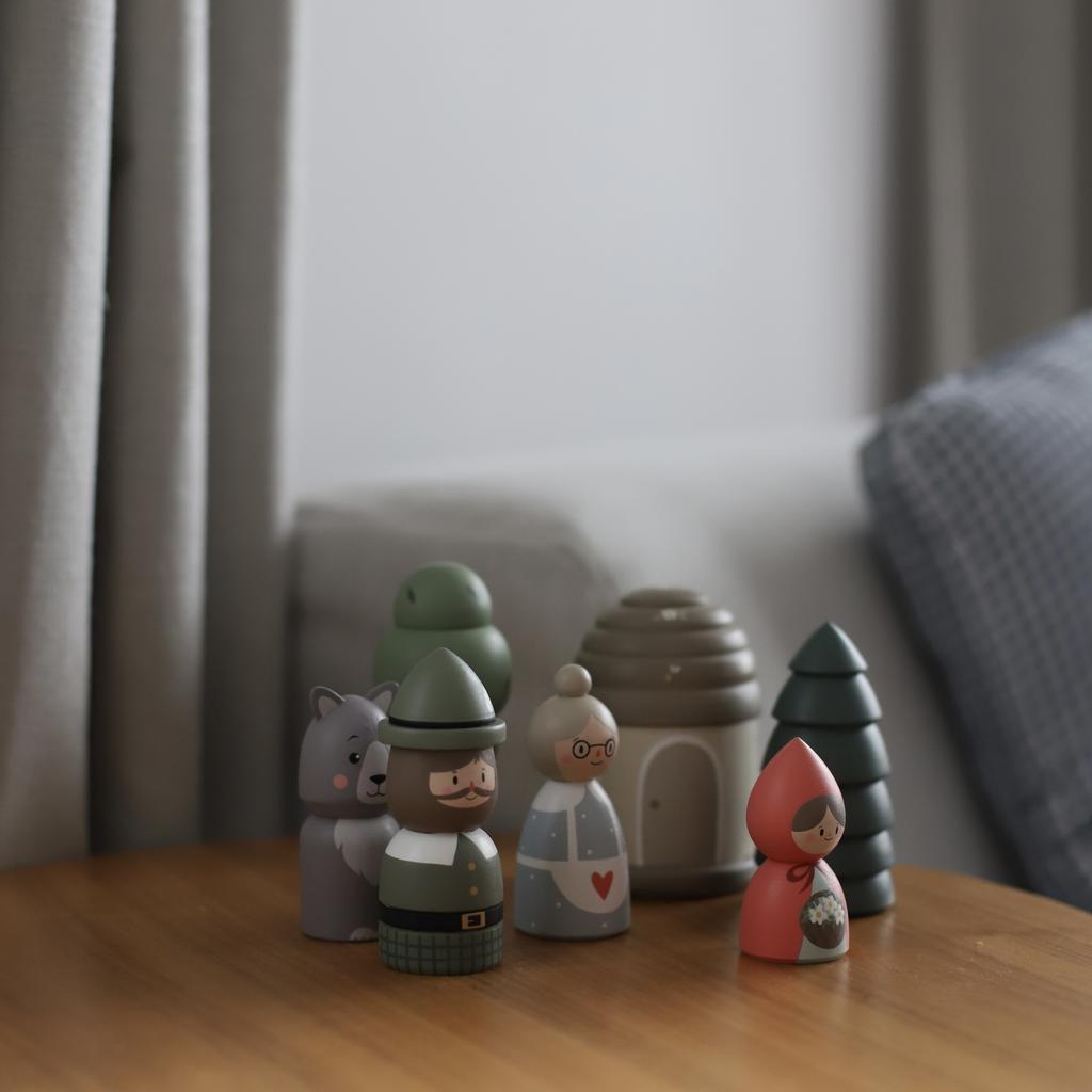 Набор «Красная шапочка», фигурки для игры в театр