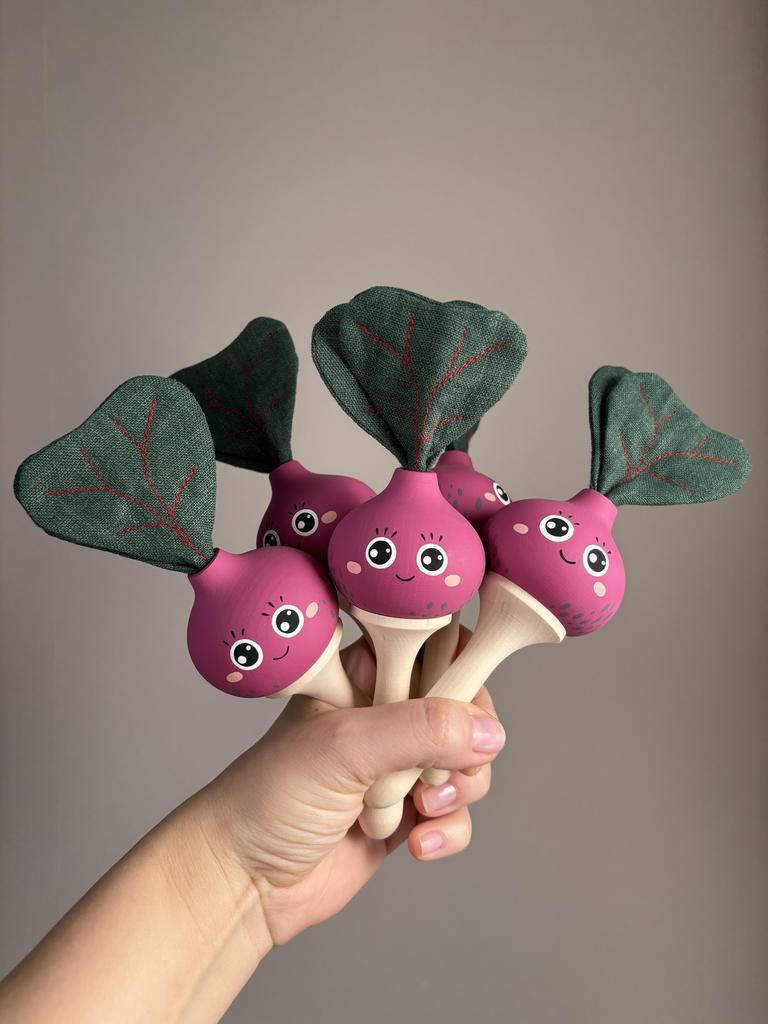 Погремушка СВЁКЛА MIMIDOLLZ x MILERUS