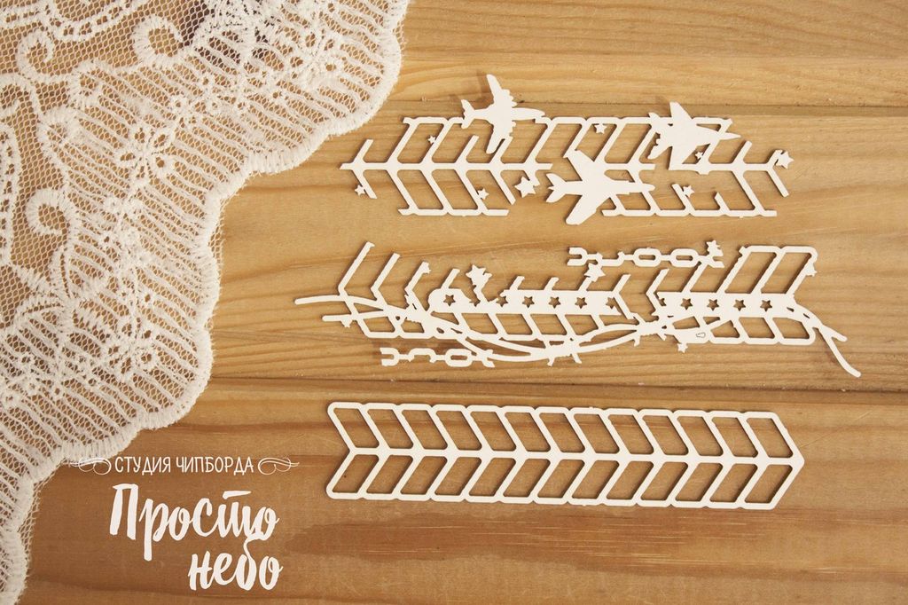 Просто небо,чипборд,Ф-91