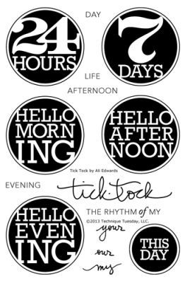 Technique tuesday/штамп/Tick T