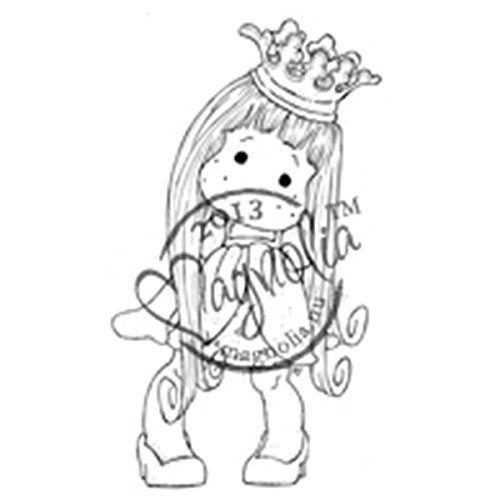 Magnolia/резиновый штамп/QUT13