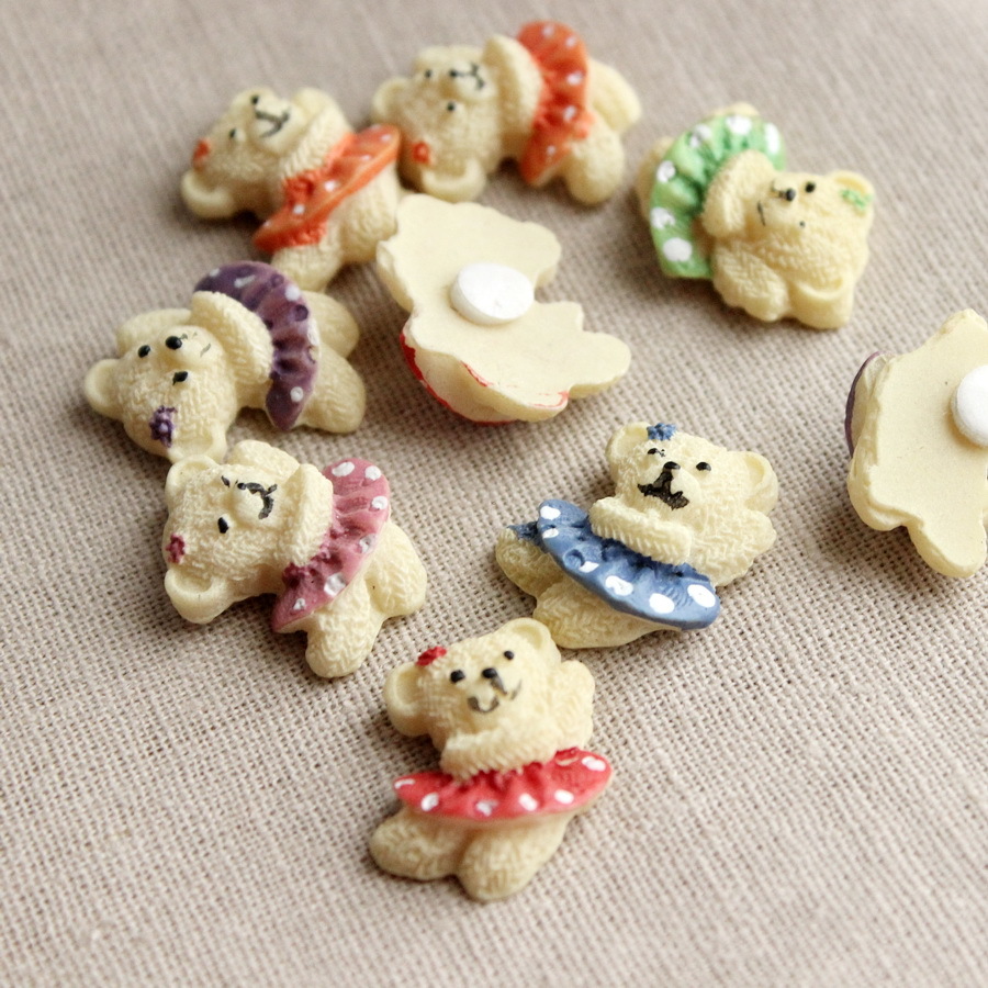 -Фигурка, медвежонок в юбочке