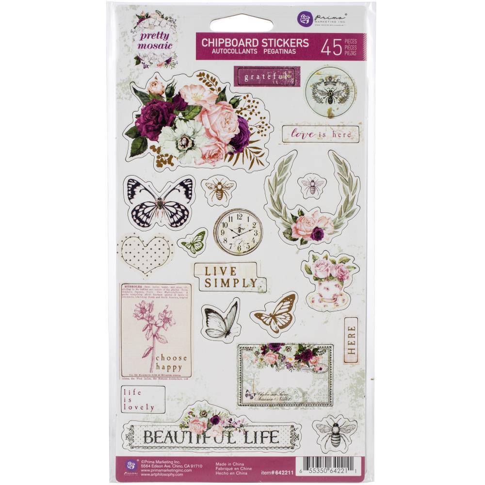 *PM/Pretty Mosaic/чипборд