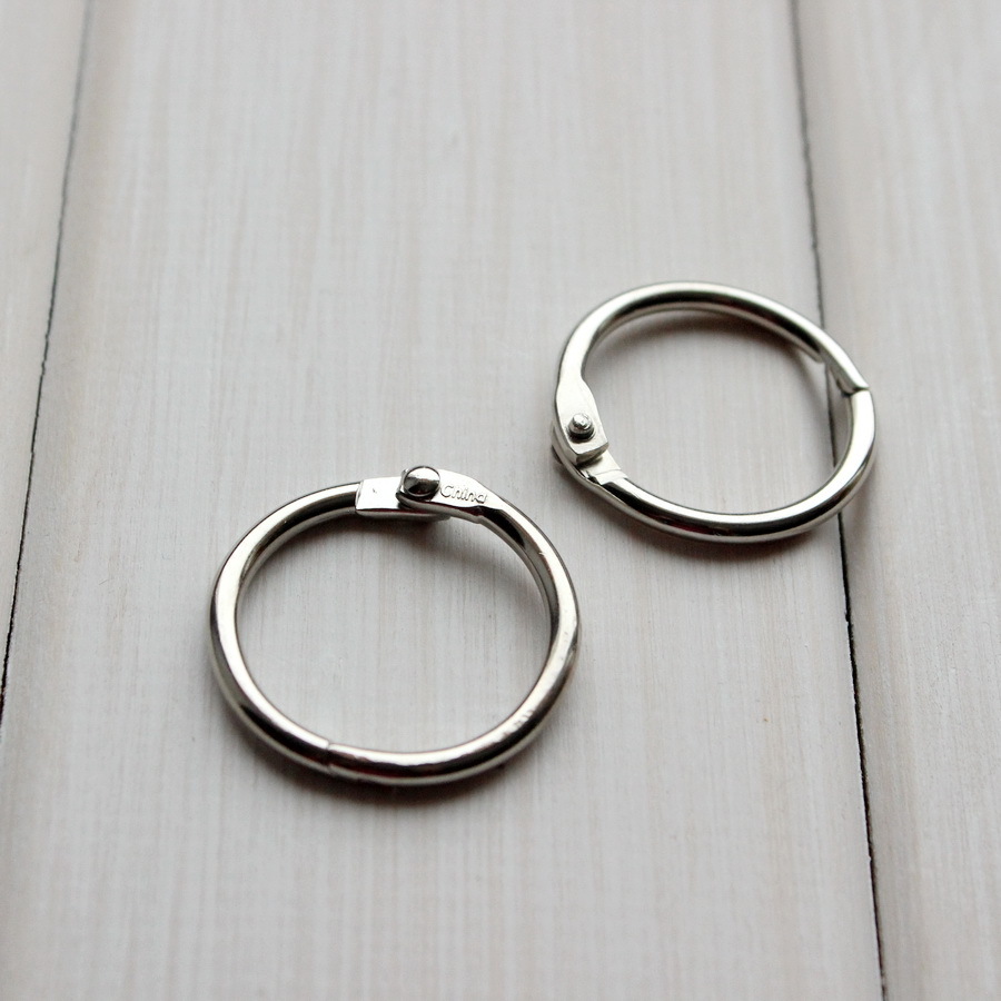 *Кольцо разъемное/серебро/3,5