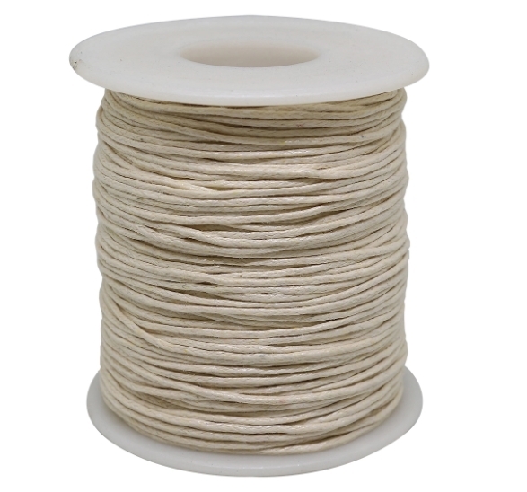 *шнур вощеный/св-беж