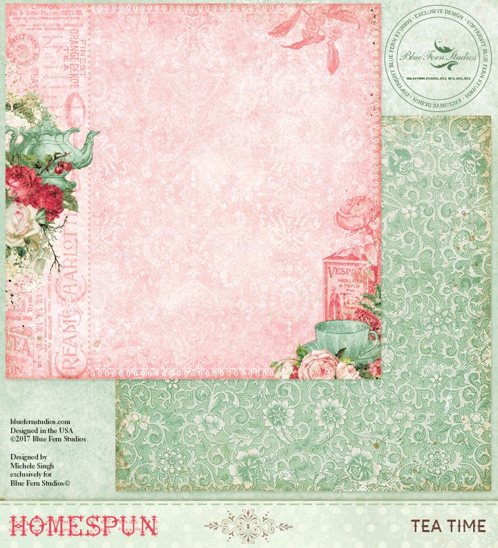 *Blue Fern/Homespun/Tea Time