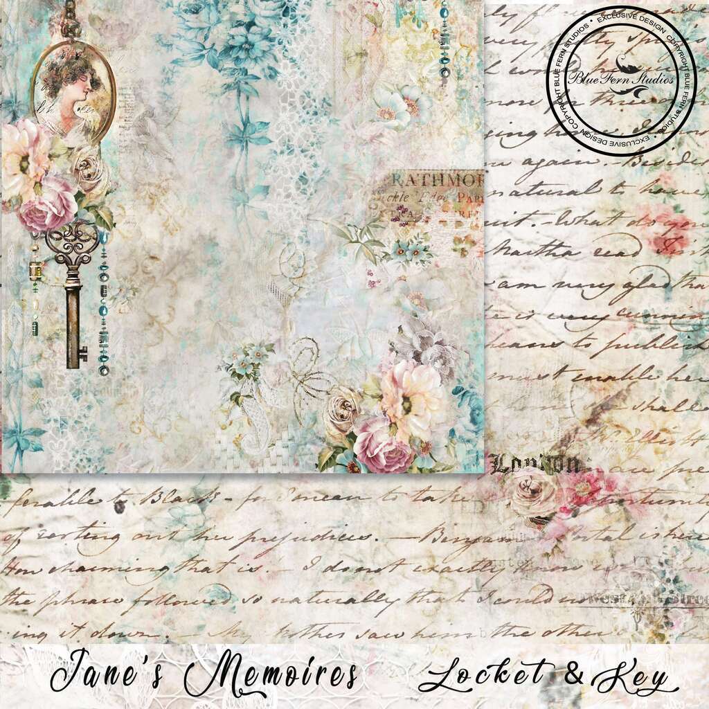 *Blue Fern/Jane's Memoirs/Locket & Key