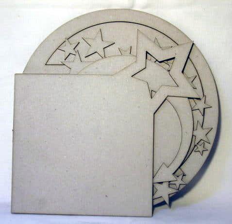 *Scrapiniec/заготовка для альбома/Звездный большой