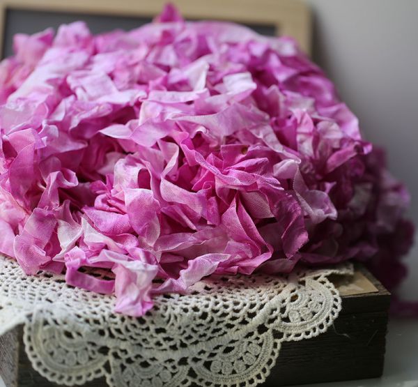 шебби-лента фуксия