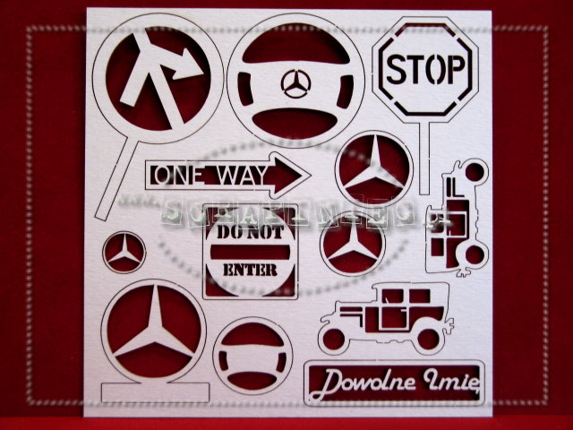 Scrapiniec,чипборд,дорожный