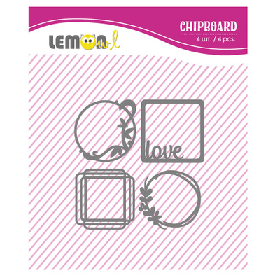 Lemon Owl,чипборд,405204