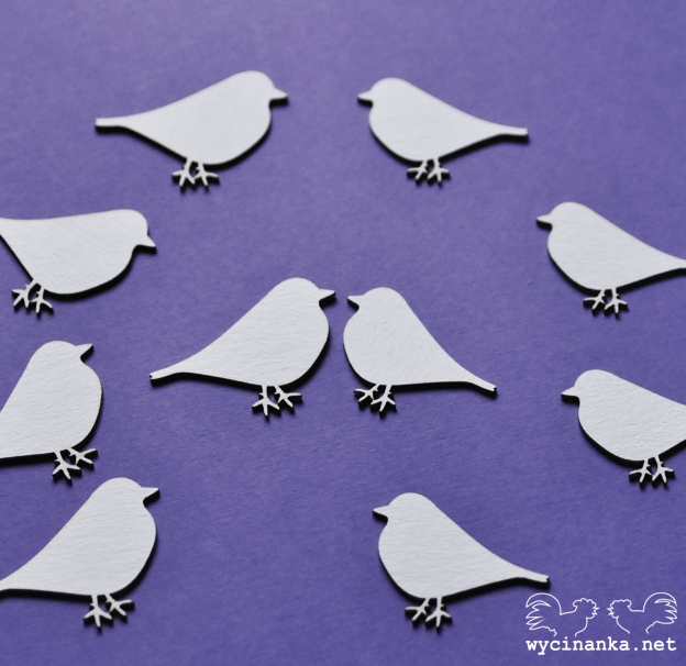 Wycinanka,чипборд,птицы_1