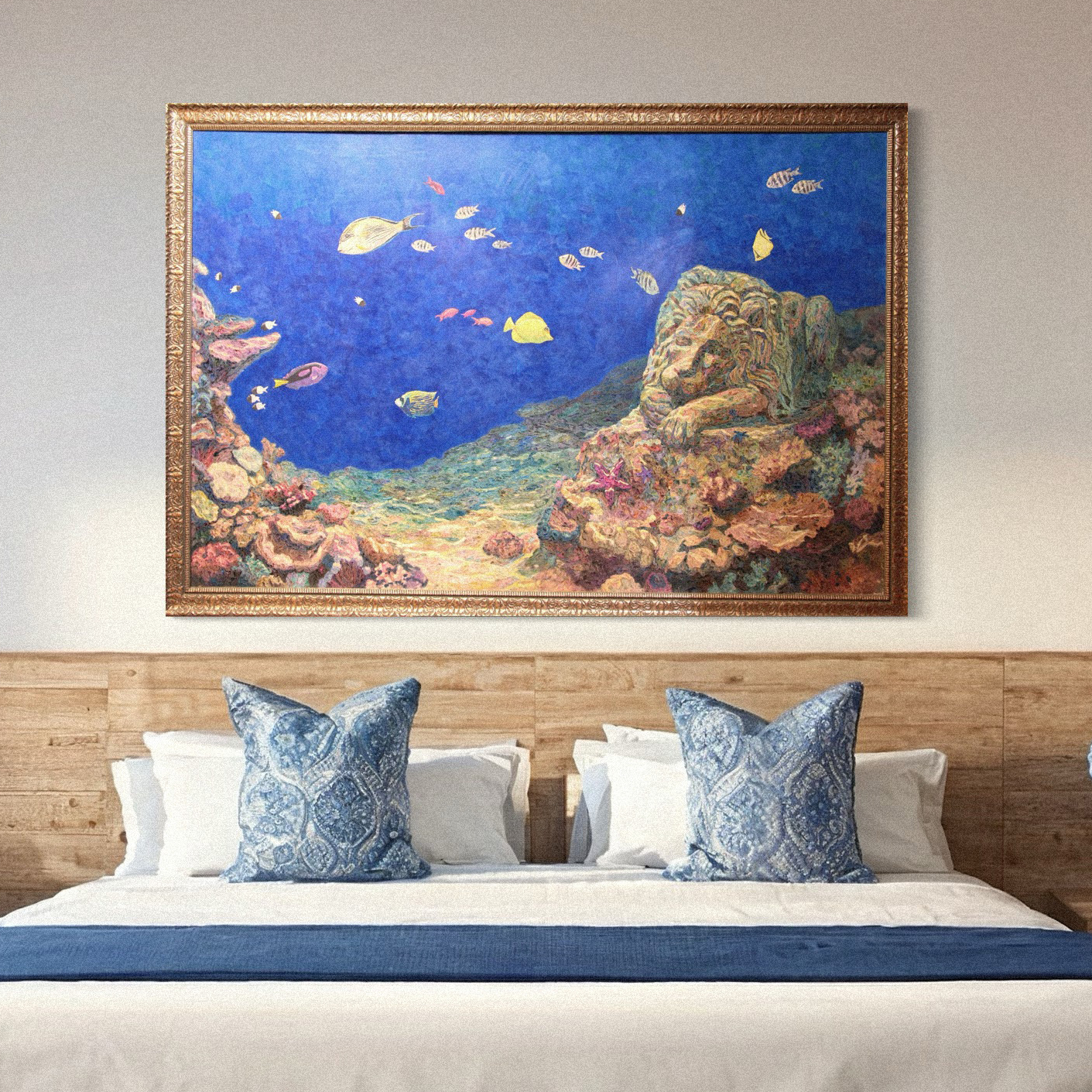 Картина "Сны" 2,26 х 1,65 м, Владимир Кандр