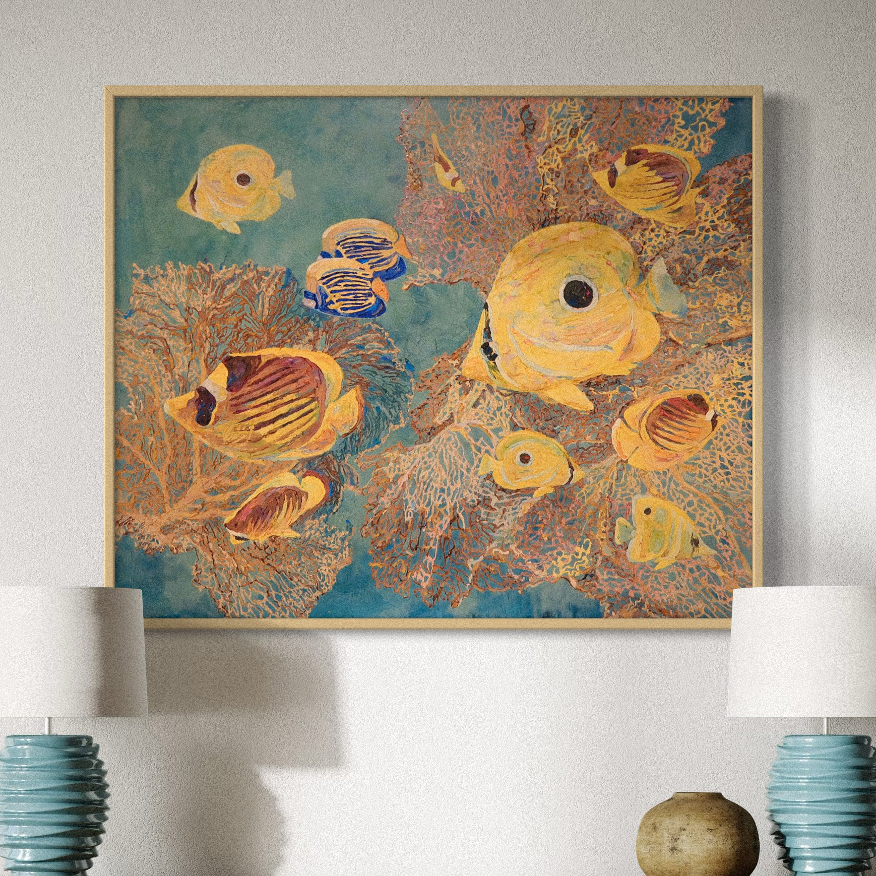 Картина "Радость" 1,10 х 0,90 Марта Кандр