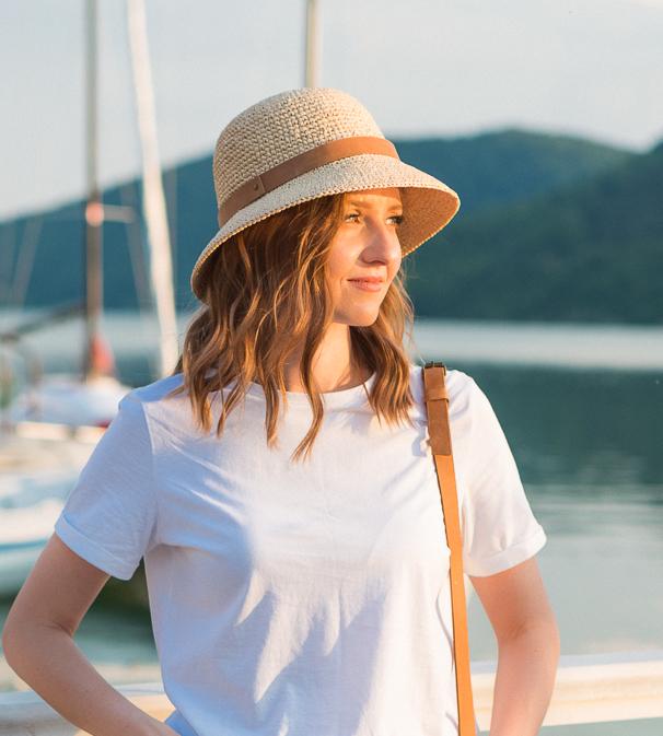 панама "Натте (Natte)" мастер-класс по вязанию крючком из рафии