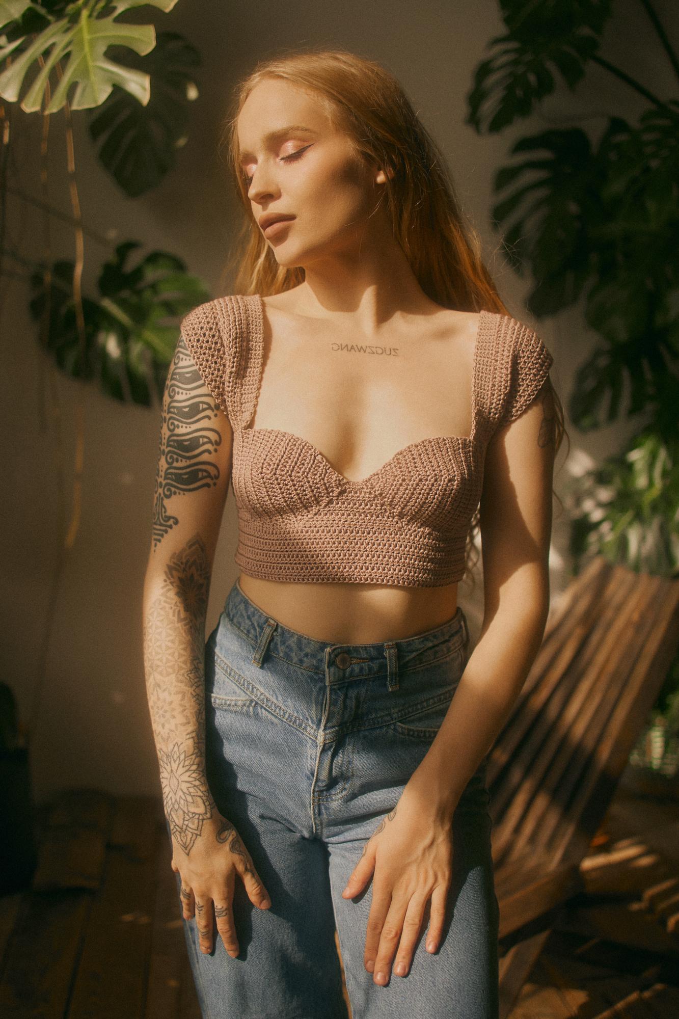 Корсетный топ Афина