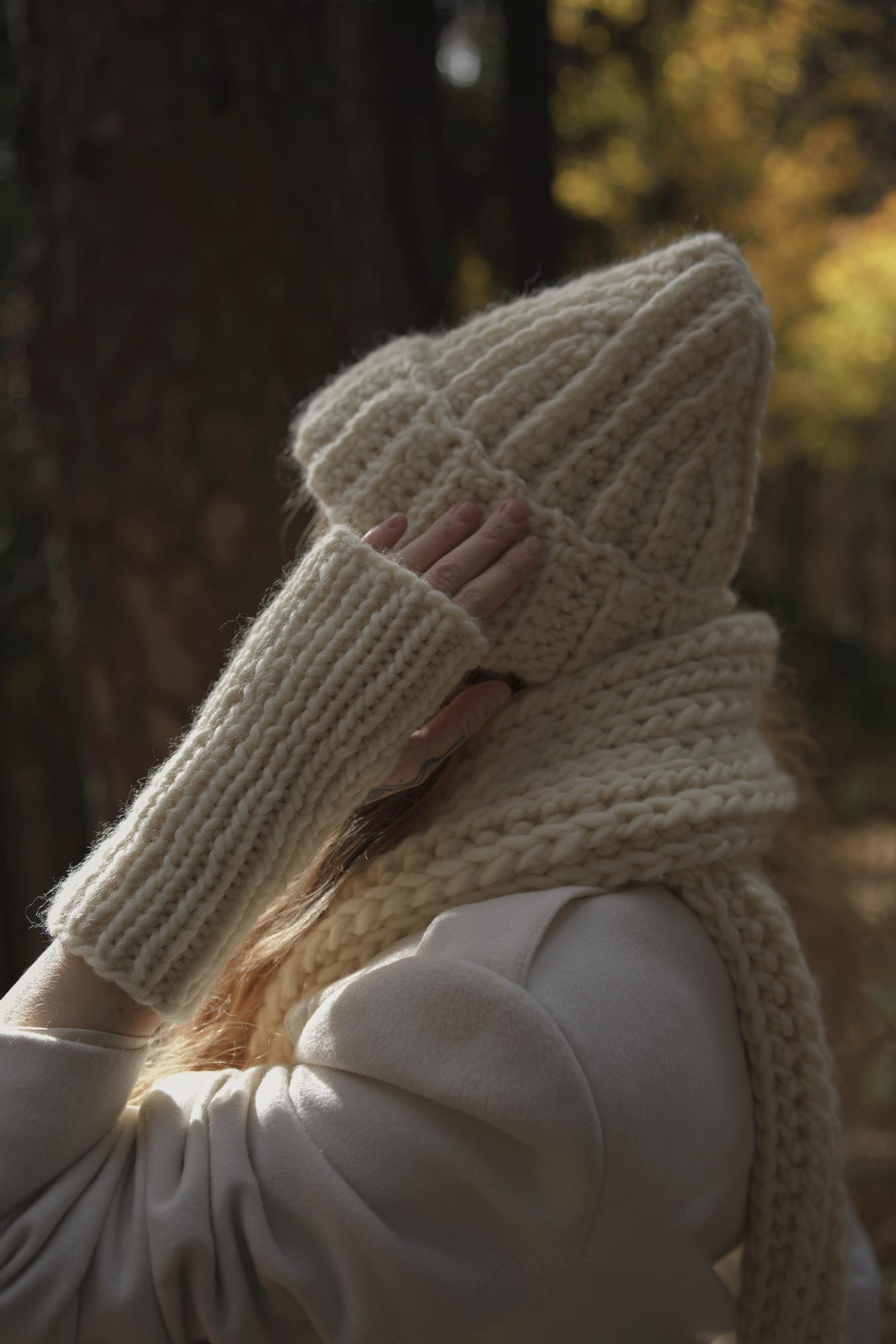 Митенки Мерино Натура