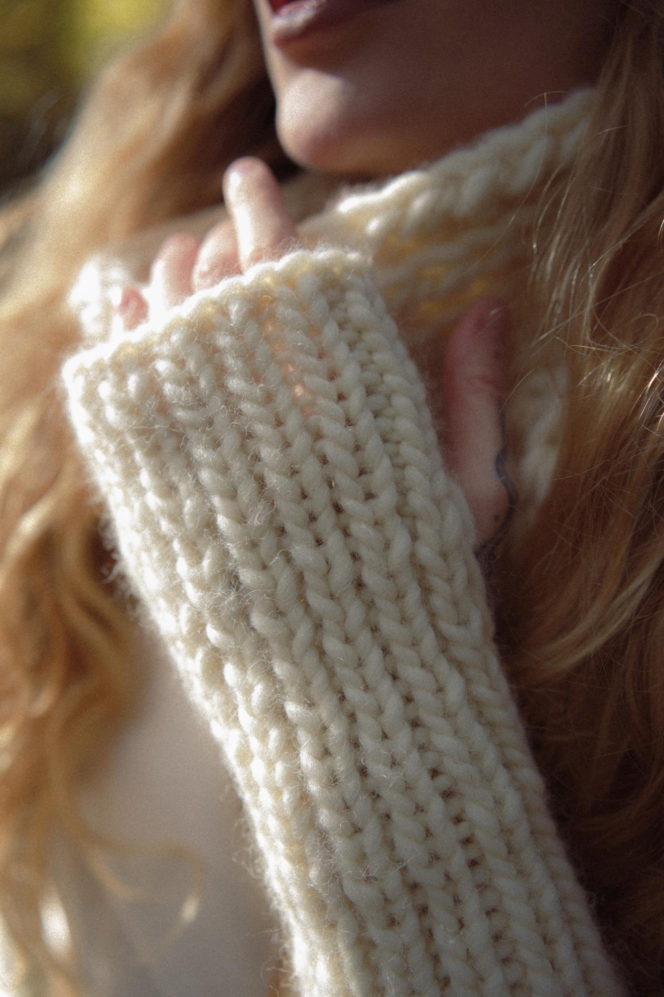 Митенки Мерино Натура