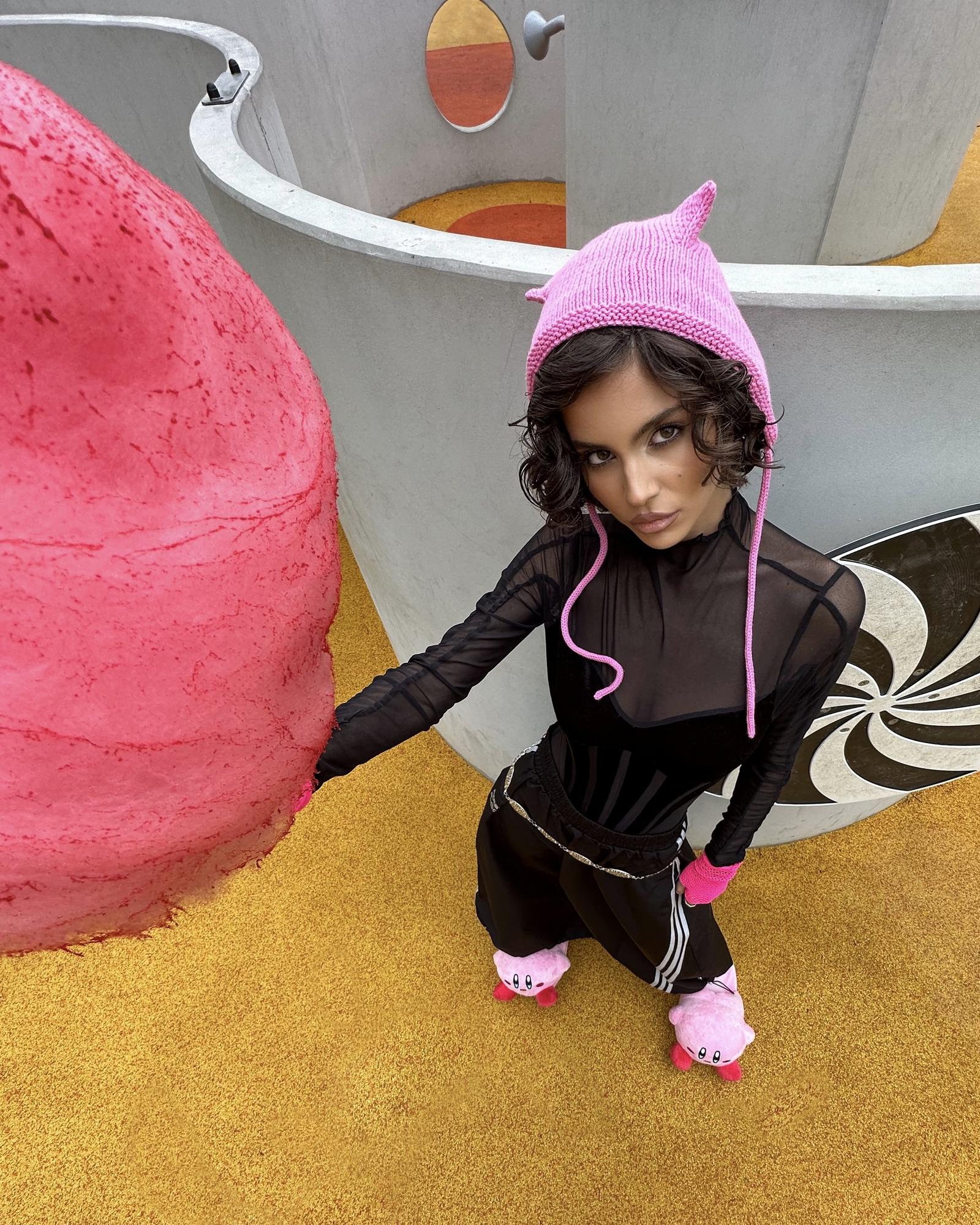 Чепчик Кошка Хлопок