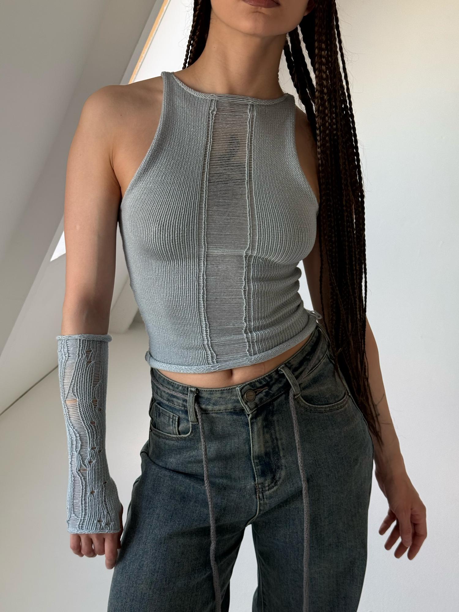 Топ с полосой