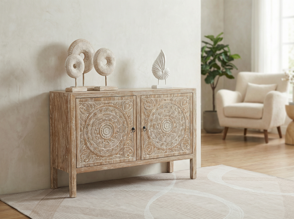 Тумба резная 120см №2